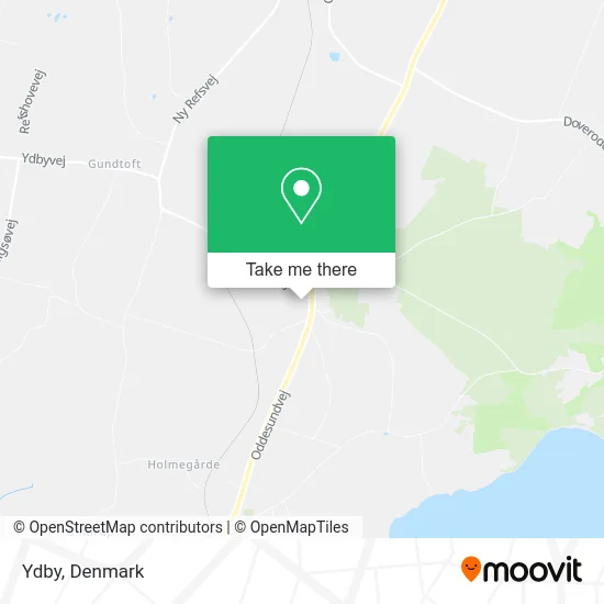 Ydby map