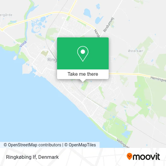 Ringkøbing If map