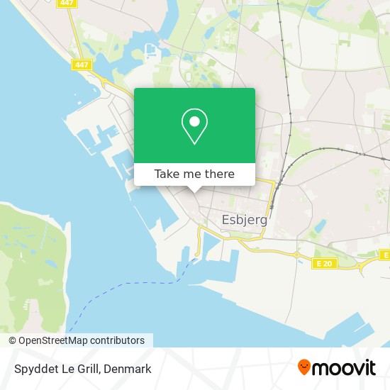 Spyddet Le Grill map