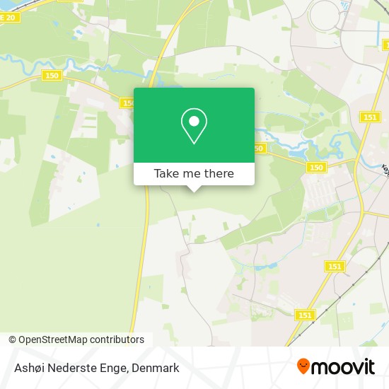 Ashøi Nederste Enge map