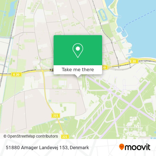 51880 Amager Landevej 153 map