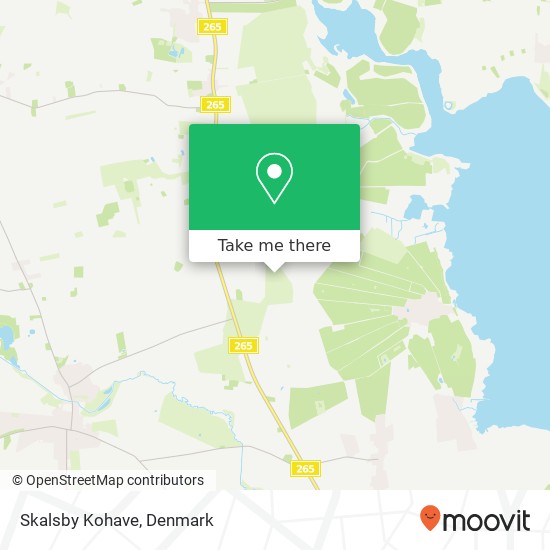 Skalsby Kohave map