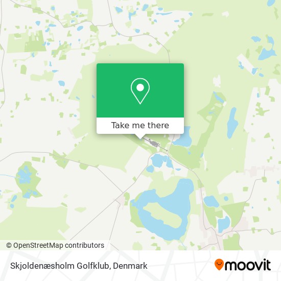 Skjoldenæsholm Golfklub map