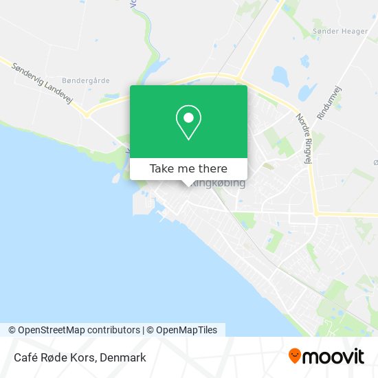 Café Røde Kors map