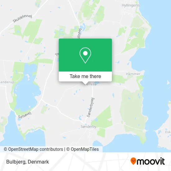 Bulbjerg map