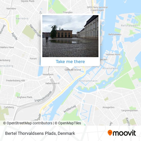 Bertel Thorvaldsens Plads map