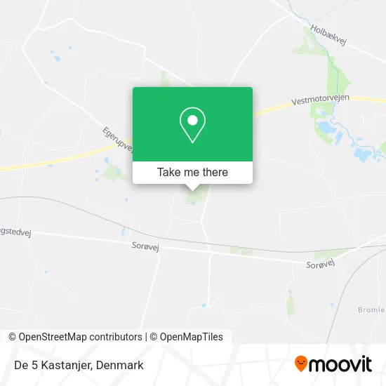 De 5 Kastanjer map