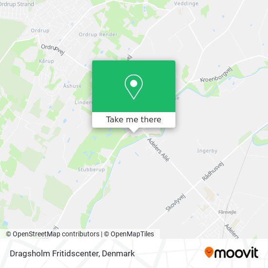 Dragsholm Fritidscenter map
