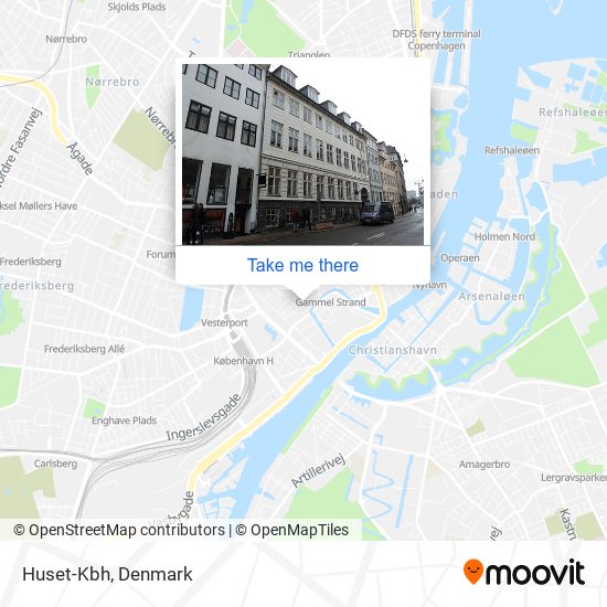 Huset-Kbh map