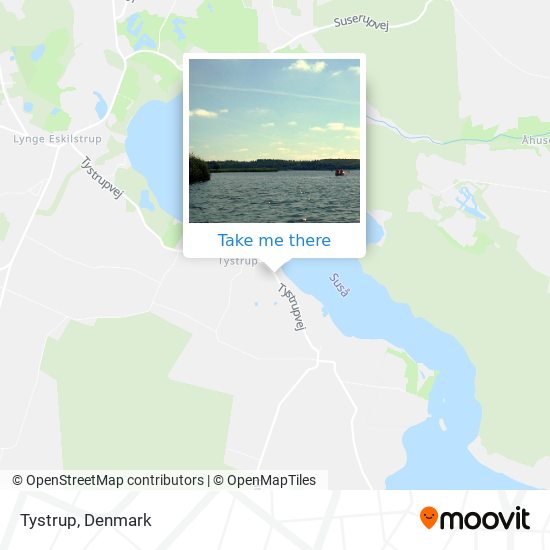 Tystrup map