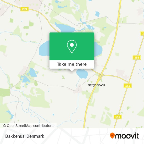 Bakkehus map