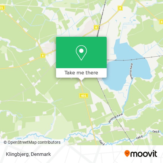 Klingbjerg map