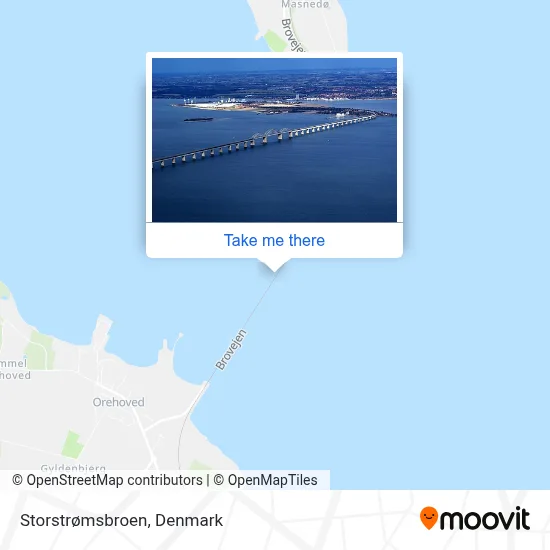 Storstrømsbroen map