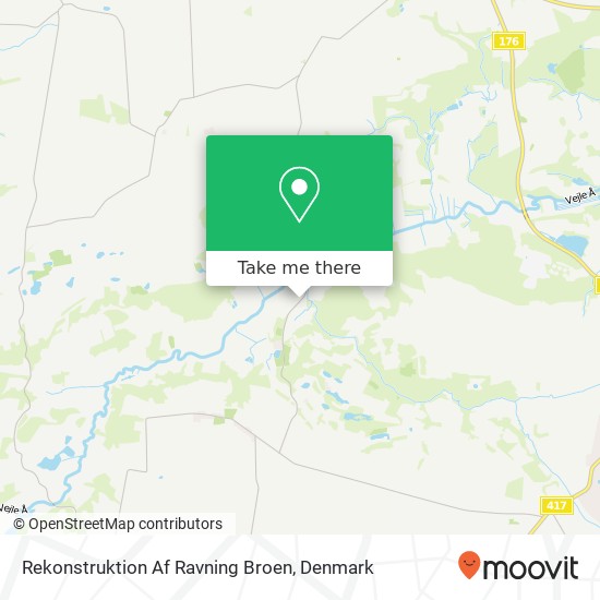 Rekonstruktion Af Ravning Broen map