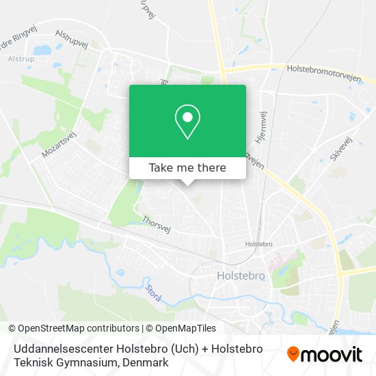 Uddannelsescenter Holstebro (Uch) + Holstebro Teknisk Gymnasium map