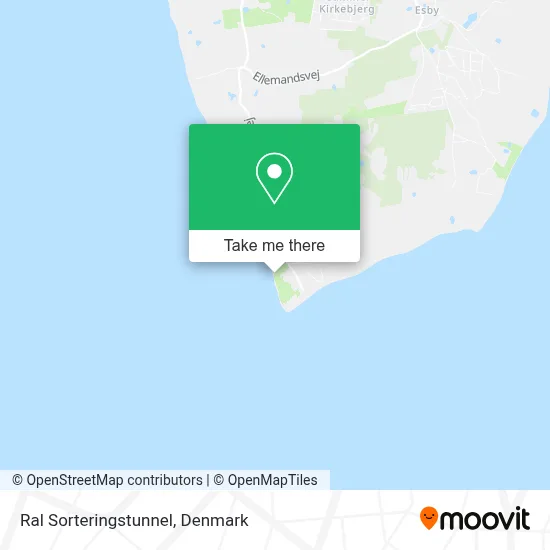Ral Sorteringstunnel map