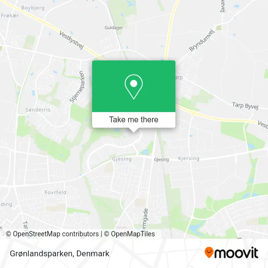 Grønlandsparken map