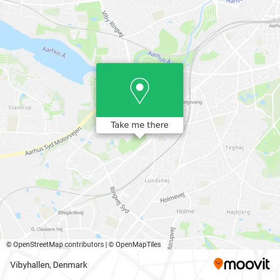 Vibyhallen map