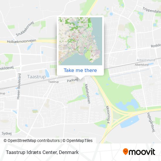Taastrup Idræts Center map