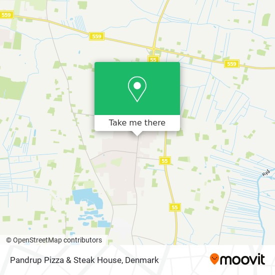 Pandrup Pizza & Steak House map