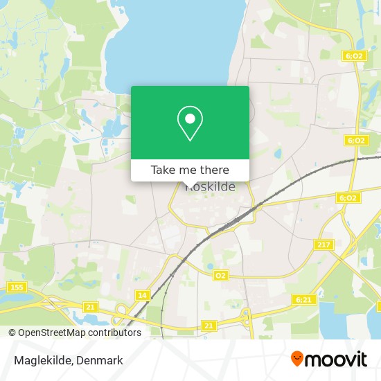 Maglekilde map