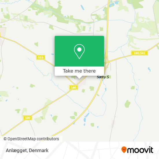 Anlægget map