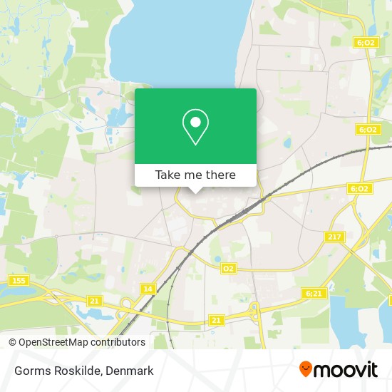 Gorms Roskilde map