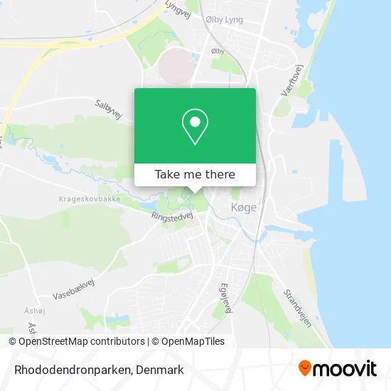 Rhododendronparken map