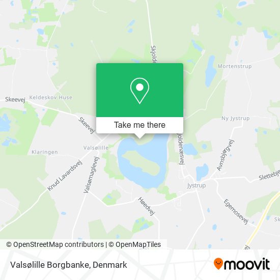 Valsølille Borgbanke map
