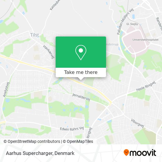 Aarhus Supercharger map