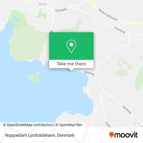 Nappedam Lystbådehavn map