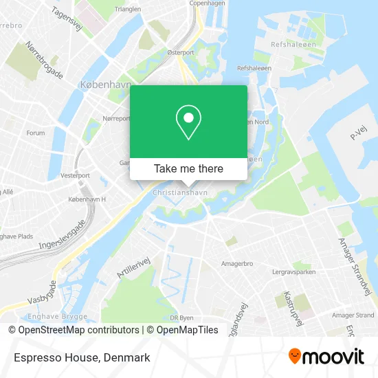 Espresso House map