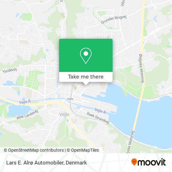 Lars E. Alrø Automobiler map