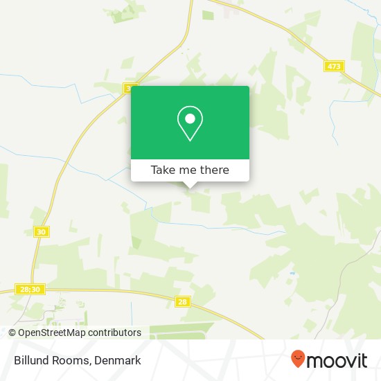 Billund Rooms map