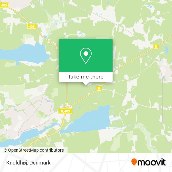 Knoldhøj map