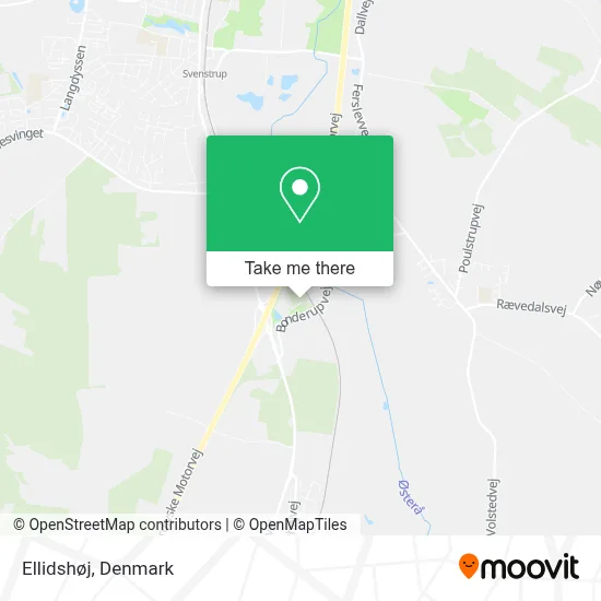 Ellidshøj map