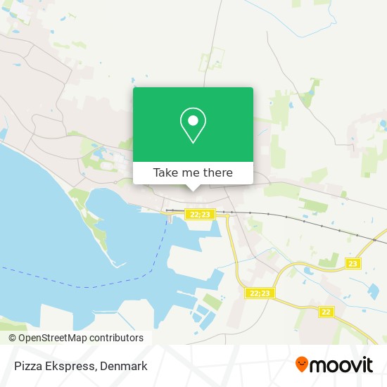 Pizza Ekspress map