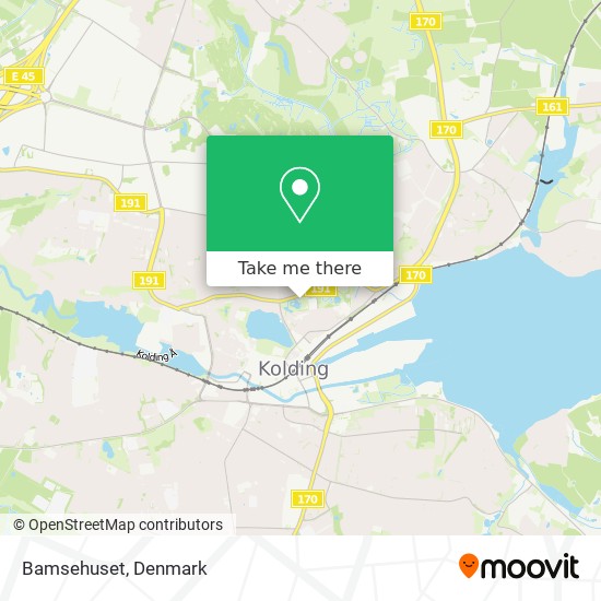 Bamsehuset map