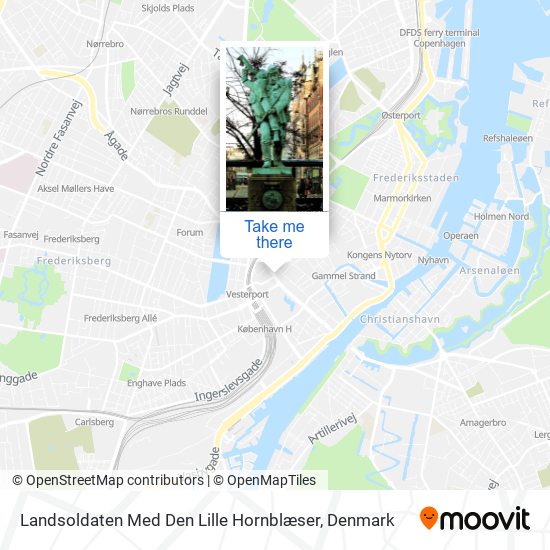 Landsoldaten Med Den Lille Hornblæser map