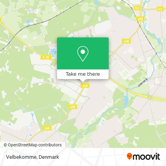 Velbekomme map