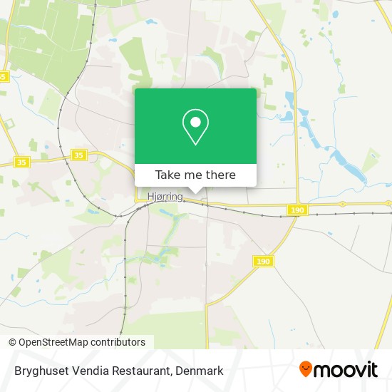 Bryghuset Vendia Restaurant map