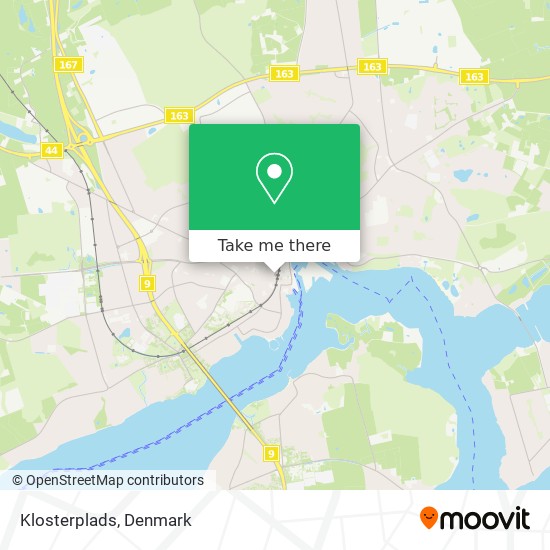 Klosterplads map