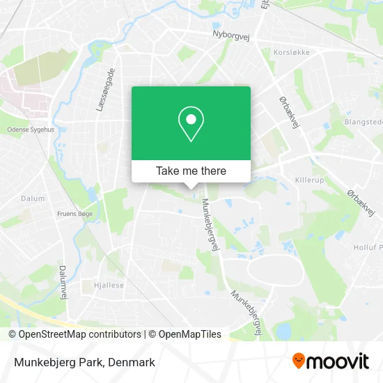 Munkebjerg Park map