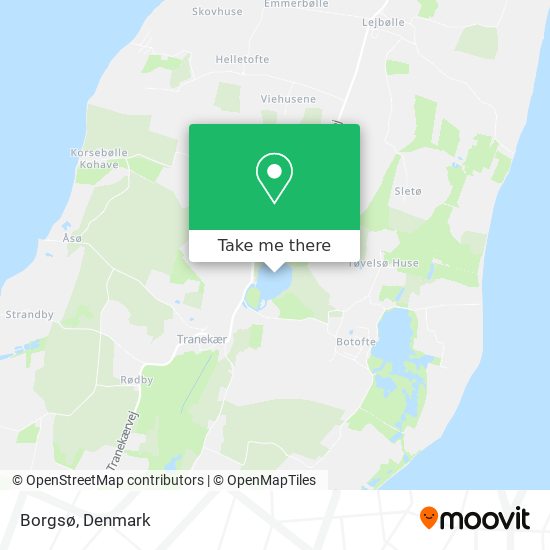 Borgsø map