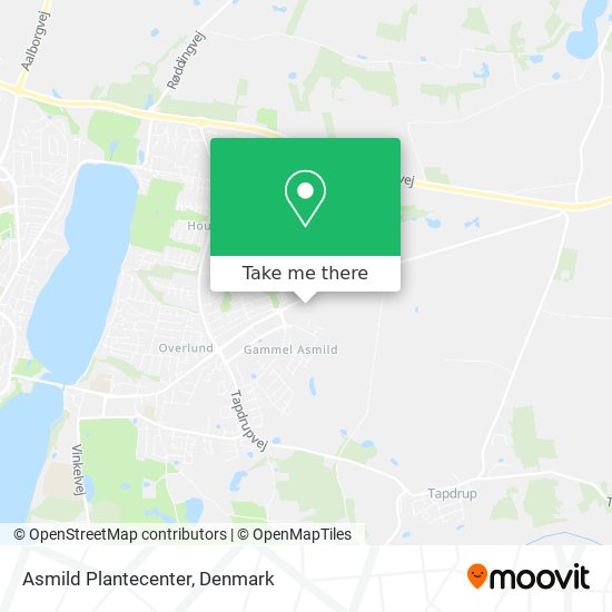 Asmild Plantecenter map