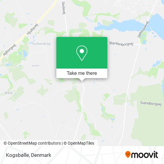 Kogsbølle map