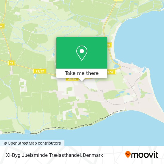 Xl-Byg Juelsminde Trælasthandel map