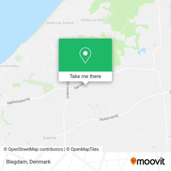 Blegdam map