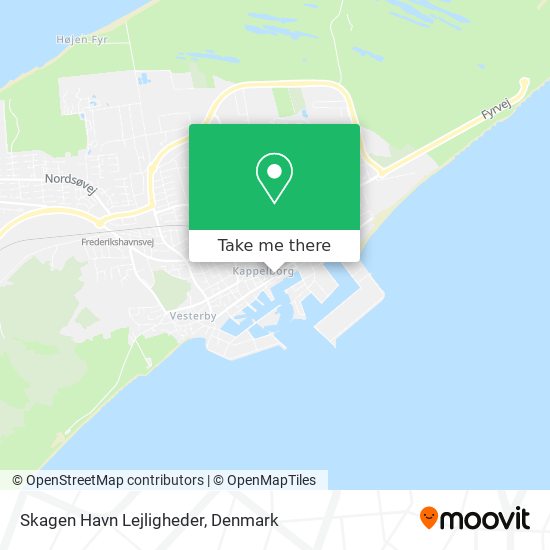 Skagen Havn Lejligheder map
