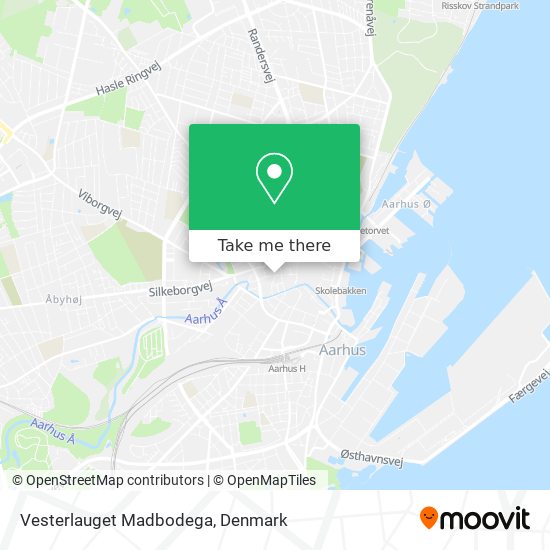 Vesterlauget Madbodega map